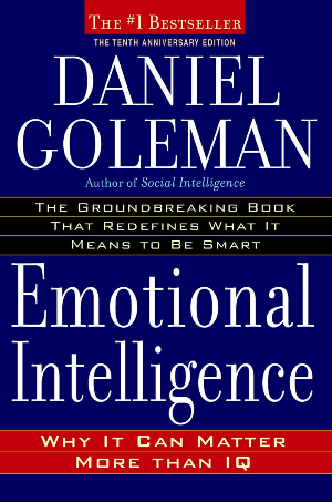 Emotional Intelligence by Daniel Goleman Book Cover