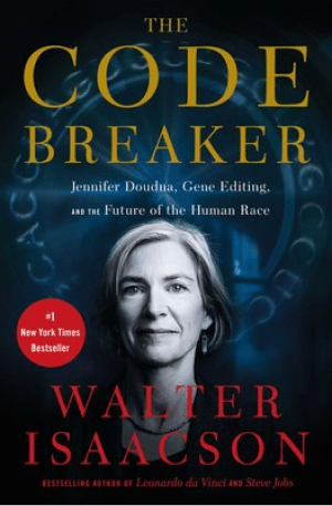 The Code Breaker by Walter Isaacson Book Cover